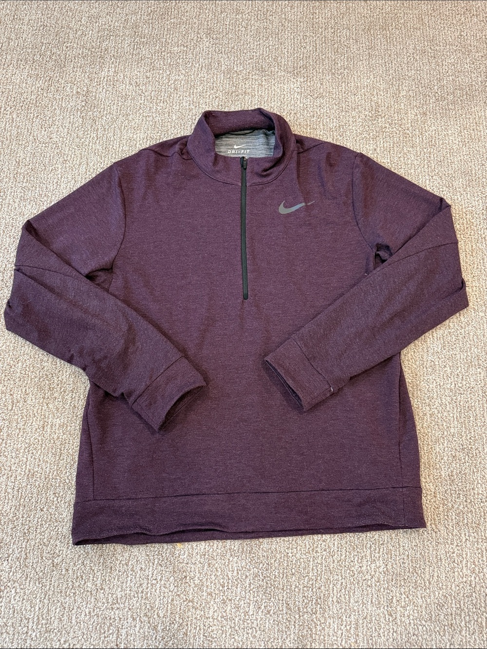 Men’s large Nike dri fit quarter zip